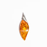 Minimālistisks dzintara piliena kulons