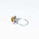 Classic Vintage Amber Stone Ring