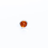 Classic & Simple Amber Stud Earrings