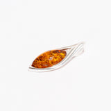 Amber Marquise Pendant