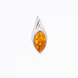 Amber Marquise Pendant