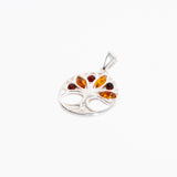 Eternal Roots Amber Pendant