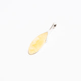 Elegant Oval Amber Pendant