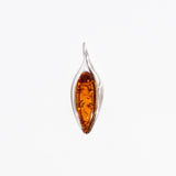 Minimalist Amber Drop Pendant