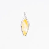 Minimalist Amber Drop Pendant