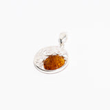 Ornate Amber Pendant