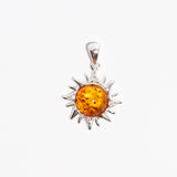 Sunshine Polished Amber Pendant