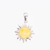 Sunshine Polished Amber Pendant