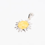 Sunshine Polished Amber Pendant