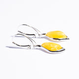 Baltic Amber Classic Teardrop Dangle Earrings